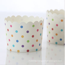 Food Grade Custom Printed High Temperature Resistant Baking Paper Cake Cups